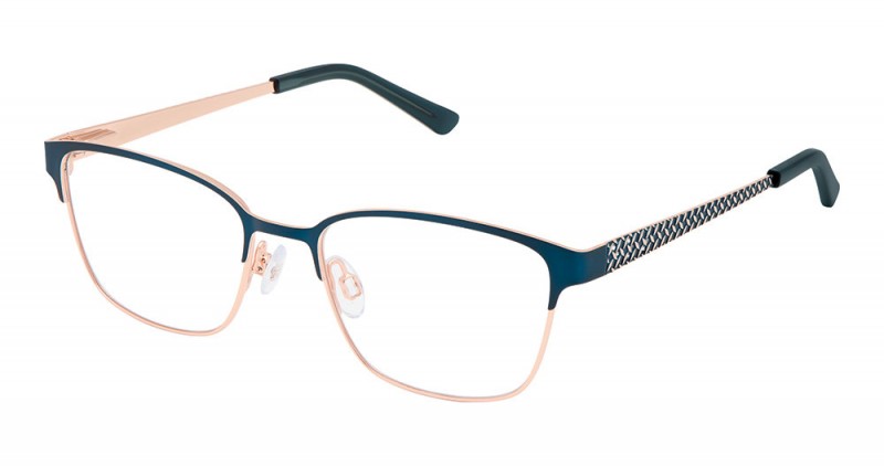 Teal Rose Gold