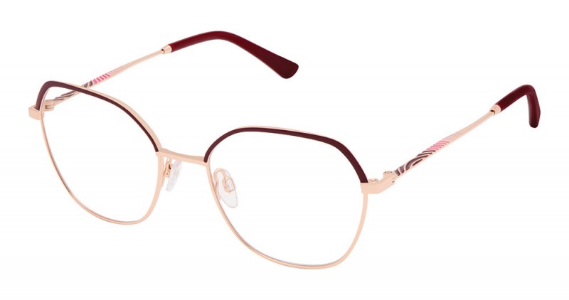 Burgundy Rose Gold